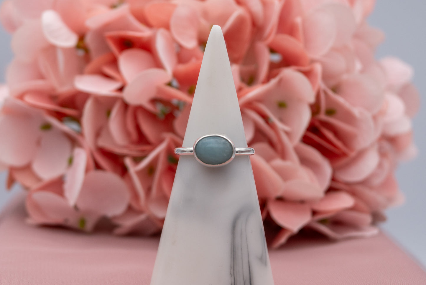 Amazonite Ring, Size O