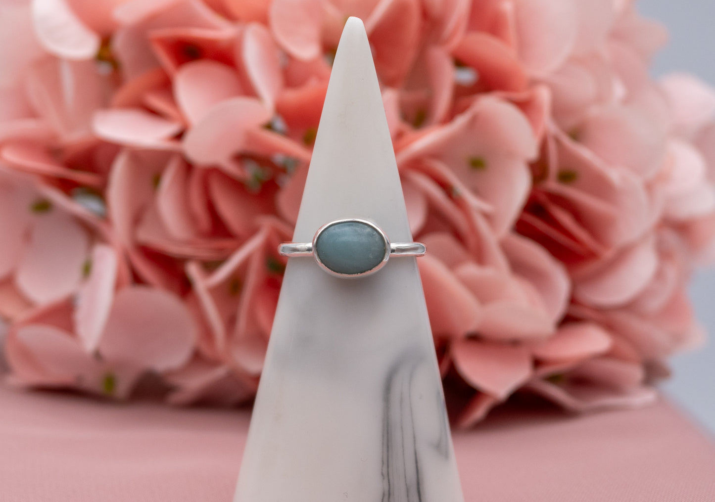 Amazonite Ring, Size O