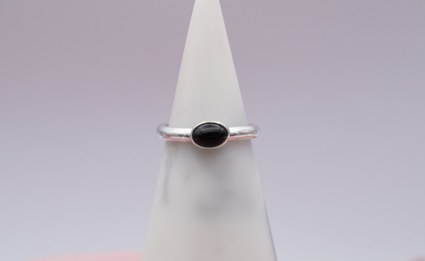 Black Onyx Ring Size P