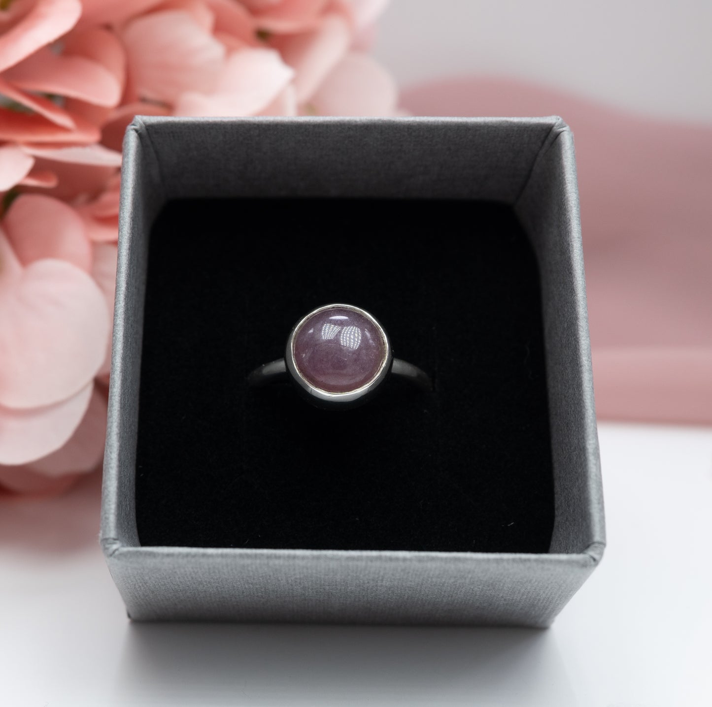 Electric Spar Purple Ring Size N