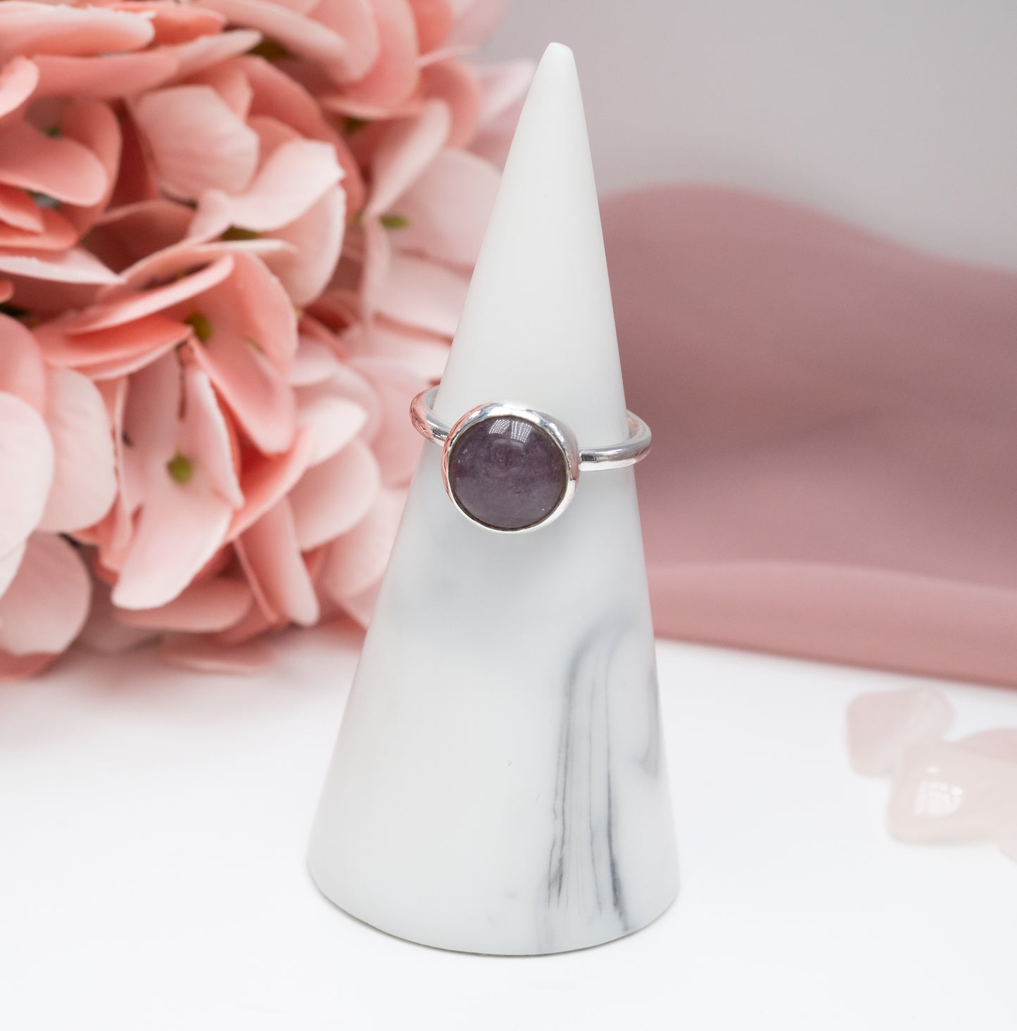 Electric Spar Purple Ring Size N