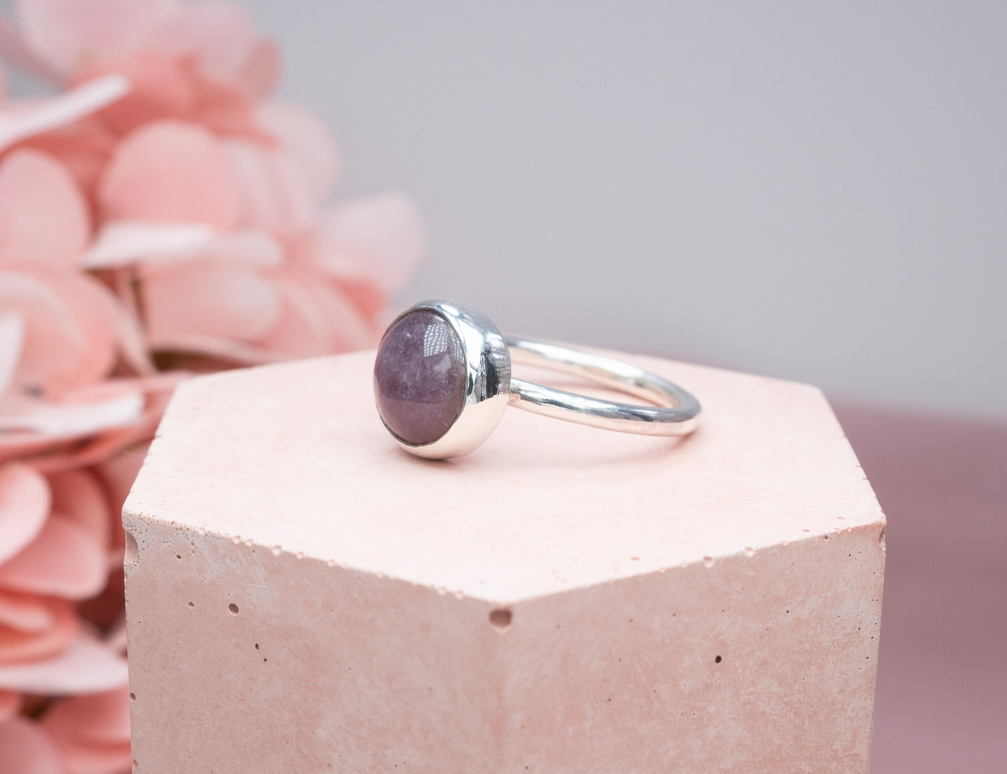 Electric Spar Purple Ring Size N