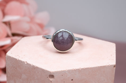 Electric Spar Purple Ring Size N