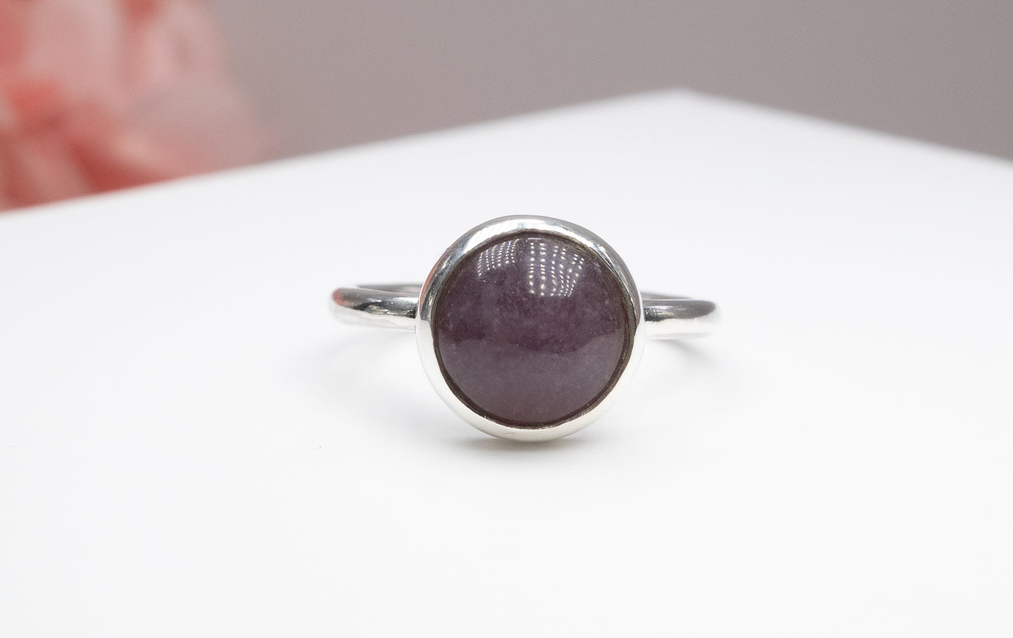 Electric Spar Purple Ring Size N