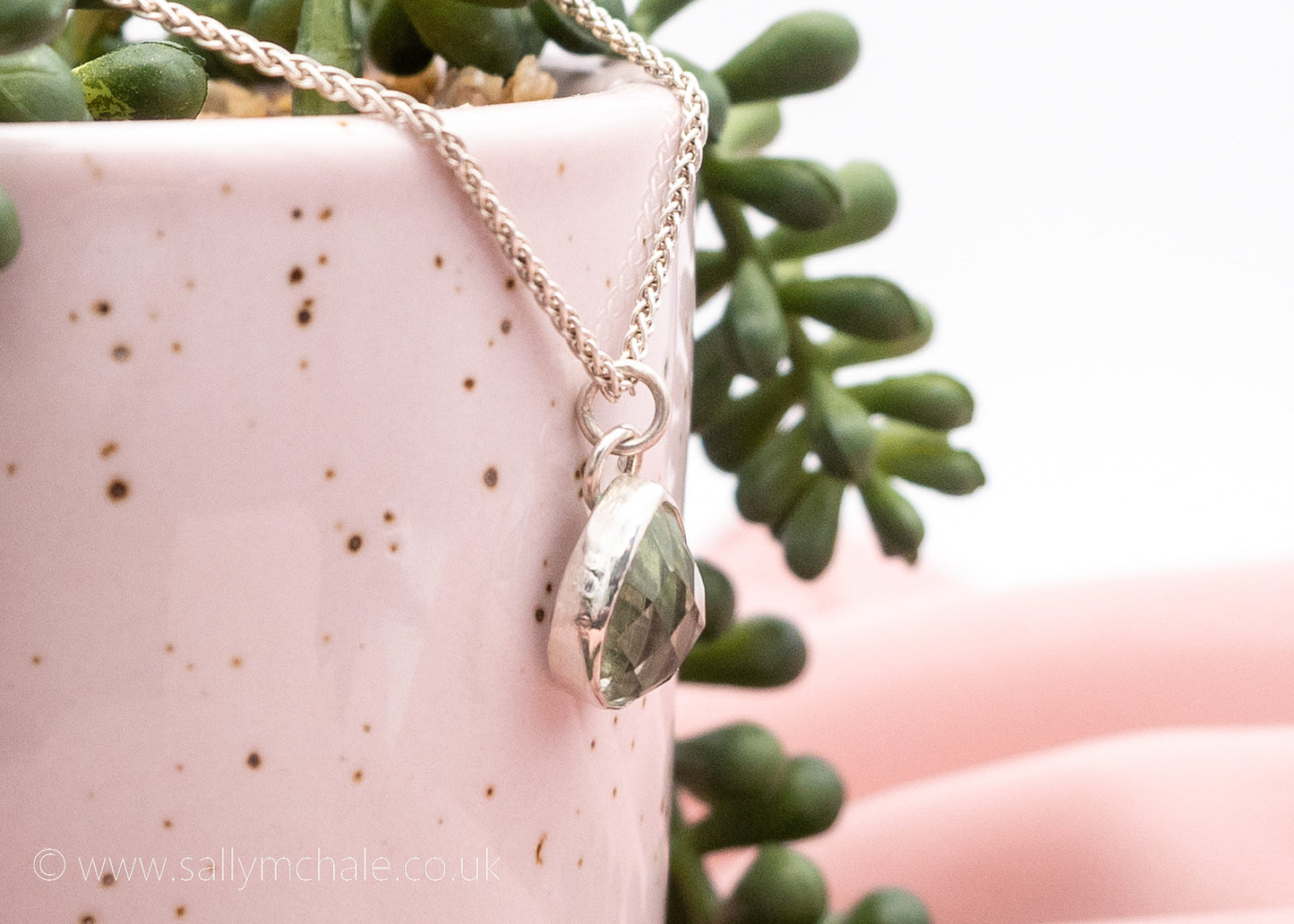 Green Quartz Necklace