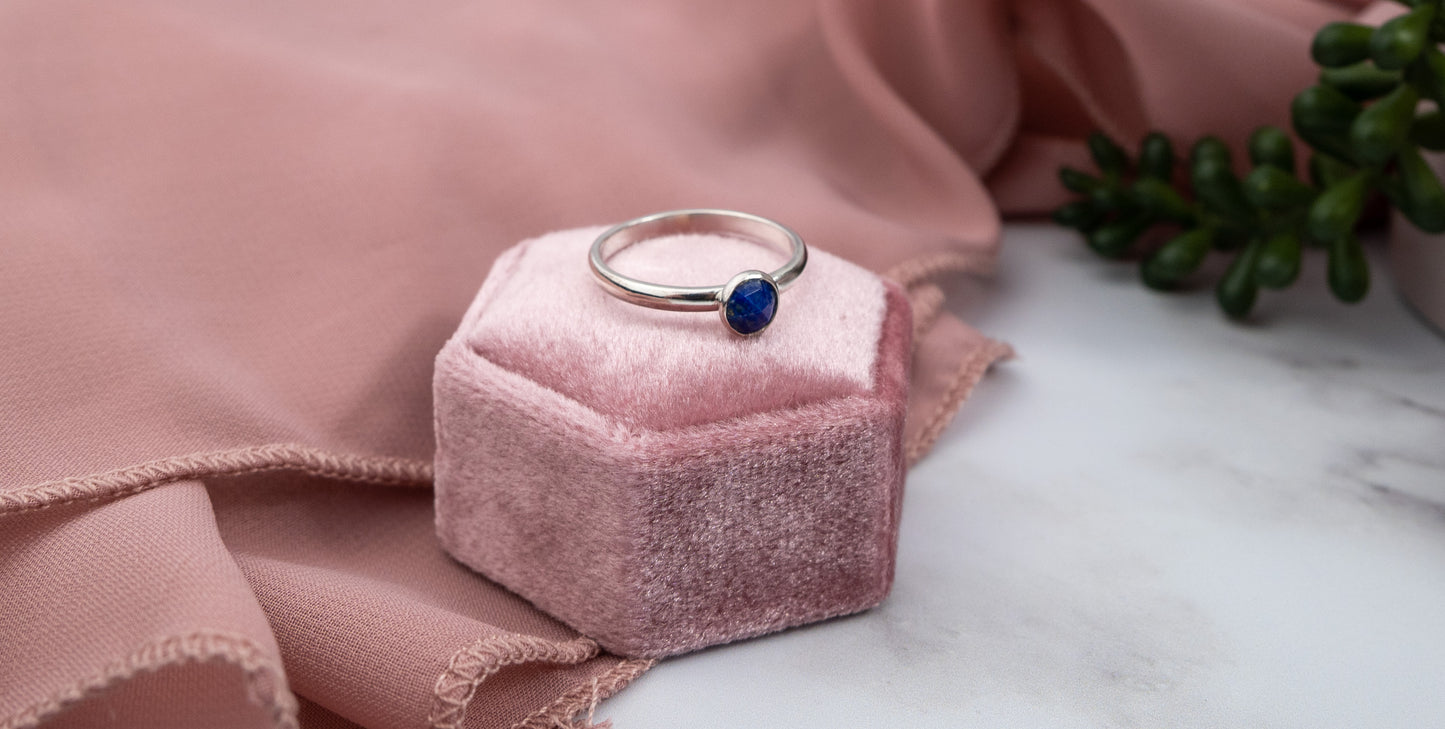 Lapis Lazuli Ring Size S