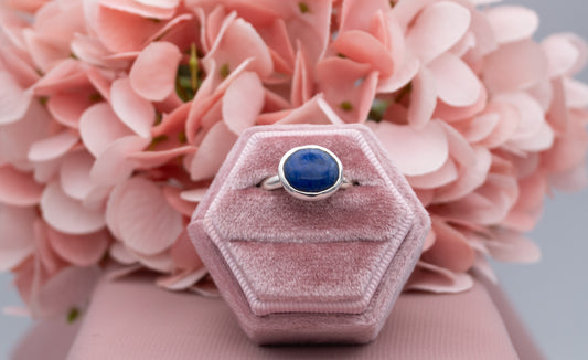 Lapis Lazuli Ring Size P