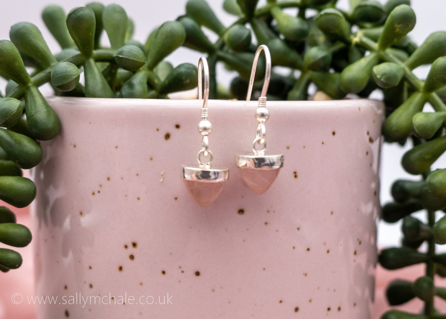 Rose Quartz Earrings